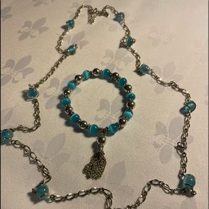 Bracelet and Necklace Set